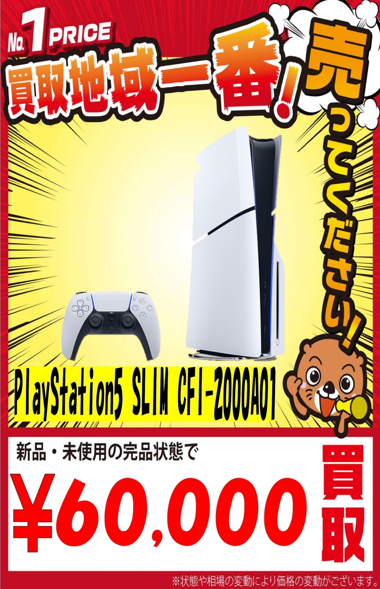 予定者決まりました！PS5 新品未使用